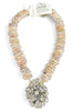 Made In The Deep South 1940s Brooch Baroque Pearl Necklace