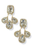 Treasure Jewels Starlet Gold Statement Earrings