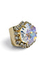 Sienna by TOVA Valley Abalone Adjustable Ring