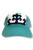 Kilim Baseball Hat - Turquoise 29