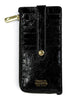 Frances Valentine Cher Crinkled Black Leather Wallet