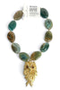 Made in the Deep South 1960s Owl Pendant 1960s Agate Necklace