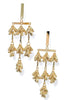Owning My Worth Gold Statement Chandelier Earrings