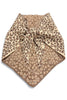 Haven Beige Leopard Triangle Scarf