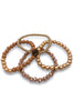 On The Rise Bracelet Set - Lt.Brown