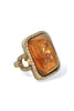 Jolie Brown Resin Stone Adjustable Ring