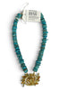 Made In The Deep South 1950s Brooch 1960s Turquoise Necklace