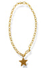 A Bright Star Gold Chain Necklace
