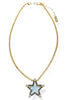 TOVA Sweet Star Light Blue Necklace