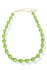 Virtue Gracey Lime Studded Beaded Necklace