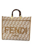 Fendi Sunshine Tote Med Jacquard
