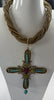 Made In The Deep South 1970s Cross Pendant 1980s Necklace