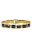 Grace Gold & Black Cuff Bracelet