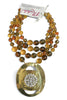 Made in the Deep South 1950s Rhinestone Brooch 1970s Sash Buckle 1950s Necklace
