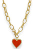 Virtue Lots Of Love Red Heart Necklace