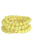 Spring Has Sprung Yellow Abalone Beaded Bracelet Set