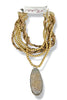Made In The Deep South 1960s Agate 1950s Necklace