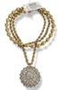 Made In The Deep South 1950s Brooch Necklace