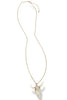 Full Of It Gold Steer Horn Necklace