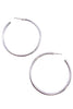 Kenny Hoop Earring - Silver | Kristalize
