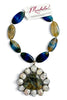 Made in the Deep South 1970s Labradorite & Pearl Brooch 1960s Agate Necklace