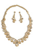 Star of The Night Light Topaz Statement Necklace