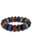 Part Of The Deal Dark Multi Bead Bracelet