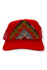 Kilim Trucker Hat - Red 218