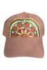 Kilim Baseball Hat - Dusty Rose 25