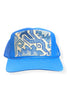 Kilim Trucker Hat - Cornflower Blue 35