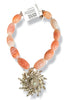 Made in the Deep South 1940s Brooch 1960s Agate Necklace