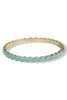Back In Time Mint Bangle Bracelet