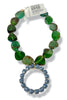 Made In The Deep South 1970s Buckle 1960s Agate Necklace