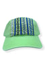 Kilim Baseball Hat - Lime 57 *Final Sale*