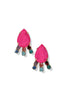 Sienna by TOVA Heather Pink Multi Stud Earrings