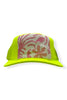 Kilim Trucker Hat - Neon Yellow 48 *Final Sale*