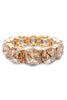 The Rachael Taupe Stretch Bracelet