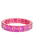 Poppy Magenta Stretch Bracelet
