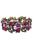 Flower Fields Bracelet - Purple - FINAL SALE