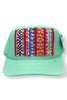 Kilim Trucker Hat - Seafoam 85