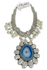 Made In The Deep South 1970s Agate & Pearl 1970s Necklace