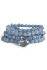 Been Believing Light Blue Beaded Bracelet Set