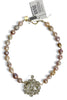 Made In The Deep South  1930s Eisenberg Fur Clip Baroque Pearls Necklace