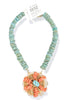 Made In The Deep South 1950s Brooch 1960s Magnesite Necklace