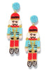 Mr. Nutcracker Beaded Earrings