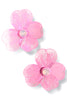Fields of Flowers Pink Earrings