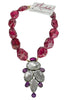Made In The Deep South 1970s Quartz 1960s Jasper Necklace