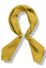 Bethany Mustard Scarf Pearl Necklace