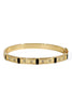 Good Things Gold and Jet Hinged Bracelet
