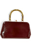 Happy Place Burgundy Handbag